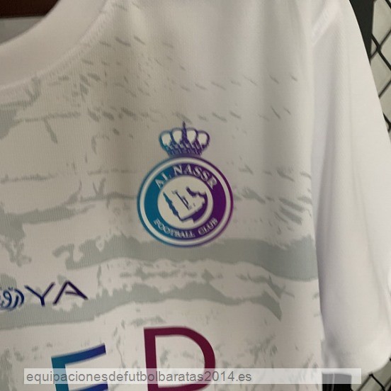 Nuevo Tailandia 3ª Camiseta Al Nassr 23/24 Blanco Baratas
